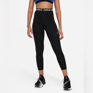 Nike Pro 365 Women's High-Waisted 7/8 Mesh Panel Leggings